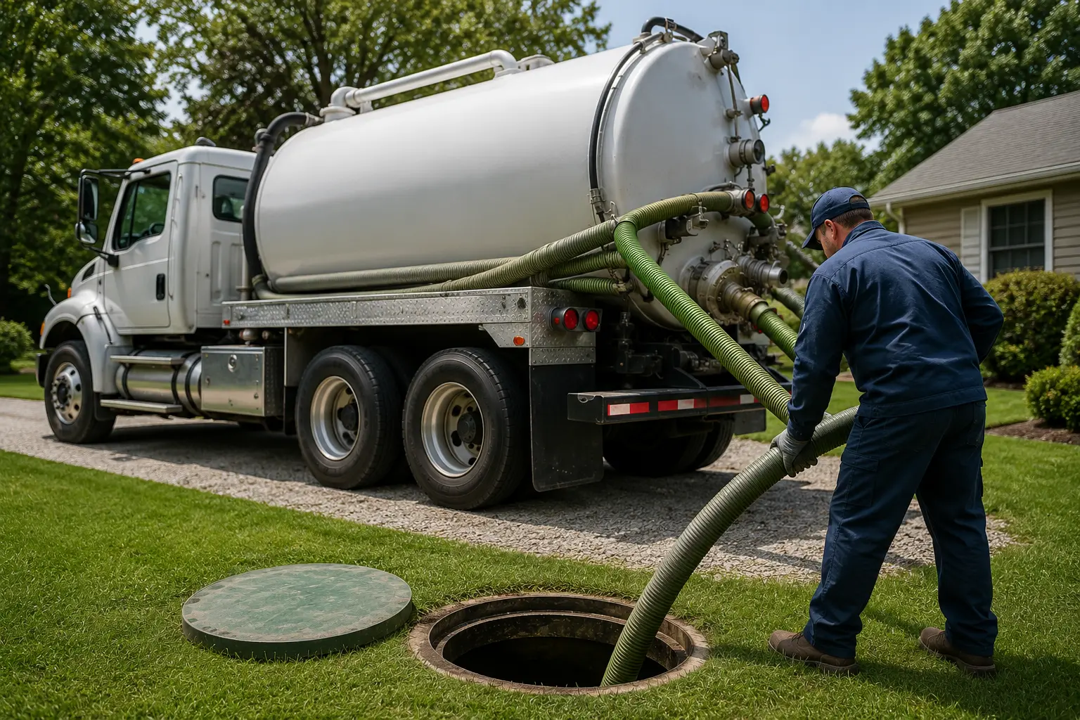 Septic tank cleaning and pumping in Peterborough